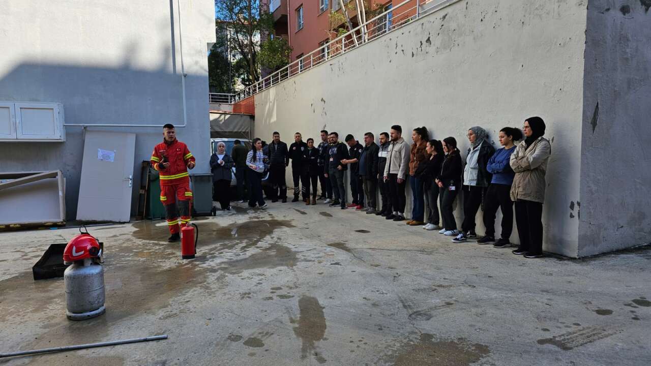 Muğla 112 Personeline Yangın Eğitimi ve Tatbikatı Başladı 6